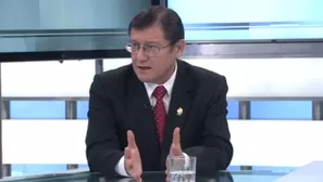 Chávez Cotrina lamentó la recusación contra Richard Concepción. Foto: Captura de TV