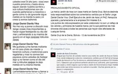 Chef peruano ofende a bolivianos en Facebook - Noticias de edson-davila