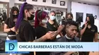 Chicas barberas están de moda