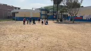 Estudiantes del colegio nacional César Vallejo de Chiclayo estudian en pésimas condiciones. / Video: Canal N