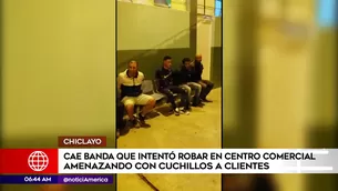 Delincuentes intentaron asaltar supermercado de Chiclayo. Foto: América Noticias