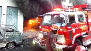 Bomberos de compañía de Chiclayo deja de atender emergencias. Foto: Referencial/Andina