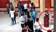 Chiclayo: Colegio fue usado para fiesta y beber licor