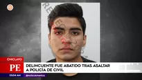 Delincuente abatido en Chiclayo. Foto y video: América Noticias