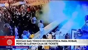 Robos en Chiclayo. Foto y video: América Noticias