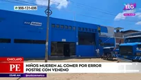 Niños murieron tras ingerir veneno. Foto y video: América Noticias