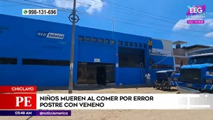 Niños murieron tras ingerir veneno. Foto y video: América Noticias