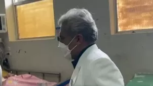 Médico canta a sus pacientes. / Video: Canal N