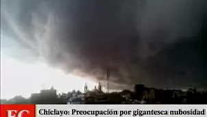 Nubes en Chiclayo. América Noticias