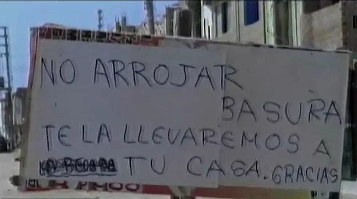 Chiclayo: vecinos emprenden campaña contra el arrojo de basura en las calles Chiclayo: vecinos emprenden campaña contra el arrojo de basura en las calles