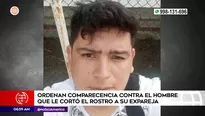 Hombre cortó rostro a expareja. Foto y video: América Noticias