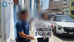 Profesora fue separada de un colegio en Chiclayo. Foto y video: Canal N