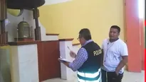 Los delincuentes ingresaron por la puerta lateral de la iglesia