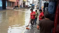 Chiclayo sigue con problemas con su sistema de desagüe. Foto: archivo Perú 21.