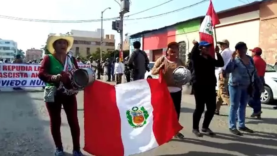 Protesta de trabajadores azucareros. Foto: Referencial/América Noticias