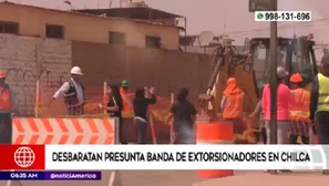 Ocurrió en Chilca. Foto: América TV