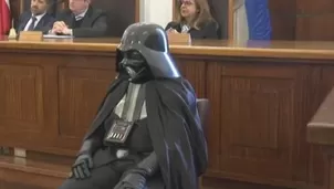 Darth Vader. / Video: Canal N