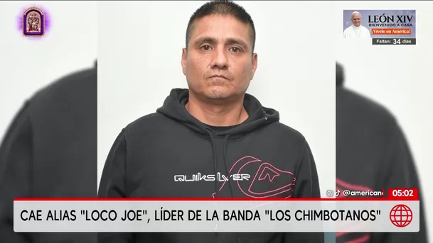 Los Chimbotanos: Cae en Argentina alias Loco Joe. Foto: América Noticias Los Chimbotanos: Cae en Argentina alias Loco Joe. Foto: América Noticias