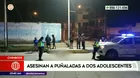 Chimbote: Dos adolescentes fueron asesinados a puñaladas en plena calle