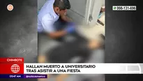 Universitario murió en Chimbote. Foto y video: América Noticias