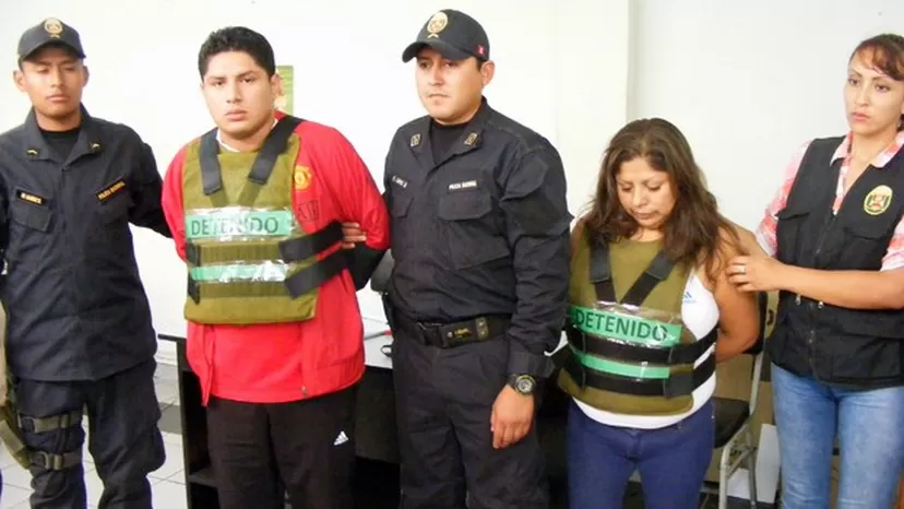 Chimbote: atrapan infraganti a madre e hijo vendiendo drogas