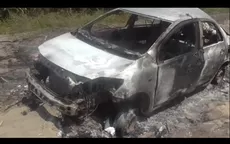 Chimbote: incendian vehículo para amedrentar a empresa de transportes - Noticias de incendian