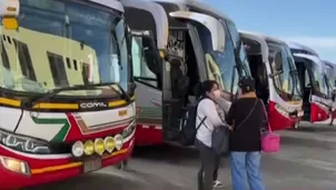 La administradora del terminal terrestre informó que los buses parten cada treinta o veinte minutos