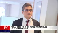 Fiscal José Domingo Pérez Gómez ya no verá el caso Chinchero. Foto: captura de TV