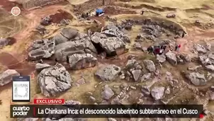 Arqueólogos exploran un túnel bajo Sacsayhuamán que conecta con el Qoricancha. Tallado con precisión, es parte de una red de 8 mil metros. El hallazgo reescribe la historia del Cusco. Video: Cuarto Poder