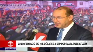 José Chlimper renunció a la secretaría general de Fuerza Popular.