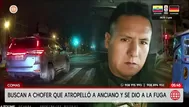 Chofer atropella a adulto mayor y se da a la fuga en Comas