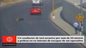 Polic&iacute;a atropellado en el Callao. Am&eacute;rica Noticias.