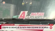 Chofer escapa de sicarios tras ataque a balazos en SMP