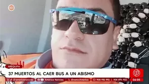 Chofer que causó accidente en Arequipa dio positivo a dosaje/ América Noticias