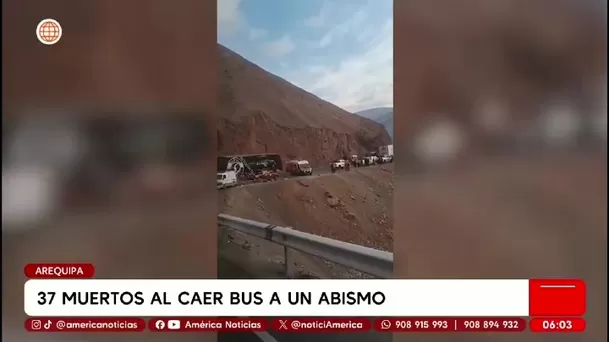Chofer dio positivo al dosaje tras accidente en Arequipa/ América Noticias Chofer dio positivo al dosaje tras accidente en Arequipa/ América Noticias