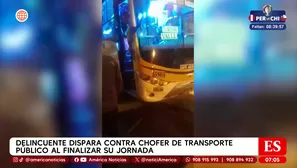 Extorsionador disparó a chofer de Santa Anita