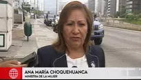 Ministra Choquehuanca