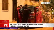 En el lugar la policía encontró cinco casquillos de bala.