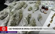 Chorrillos: Cae vendedor de droga con revólver y municiones - Noticias de vendedores
