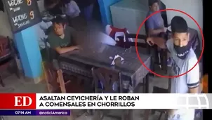 Asalto a restaurante en Chorrillos.