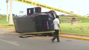 La policía y el personal de la empresa de caudales se encuentran en el lugar realizando las investigaciones. / Video: América Noticias