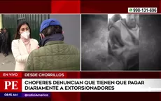 Chorrillos: choferes denuncian que pagan diariamente a extorsionadores - Noticias de plaza-san-miguel