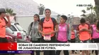 Chorrillos: Delincuentes robaron pertenencias de jugadoras de fútbol