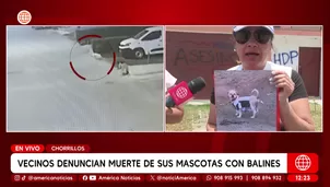 Denuncia de vecinos de Chorrillos. América Noticias