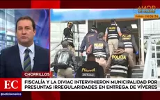 Chorrillos: Fiscalía y Diviac intervinieron municipalidad por presuntas irregularidades - Noticias de diviac