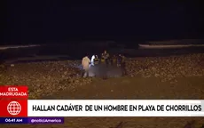 Chorrillos: Hallan el cadáver maniatado de un hombre en playa La Herradura - Noticias de herradura