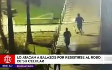 Chorrillos: Hombre es atacado a balazos por resistirse al robo de su celular - Noticias de chorrillos