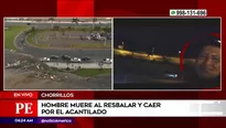 Hombre murió en Chorrillos. Foto y video: América Noticias