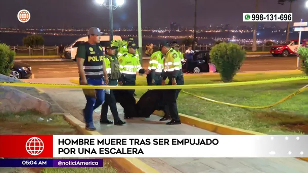Hombre murió en Chorrillos. Foto: América Noticias Hombre murió en Chorrillos. Foto: América Noticias