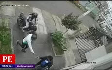 Chorrillos: Ladrones en moto asaltan a joven en la puerta su casa - Noticias de ladrones